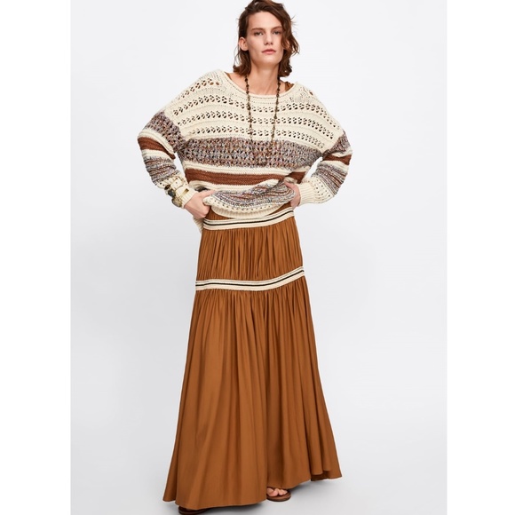 Zara oversized contrast sweater - Picture 4 of 8